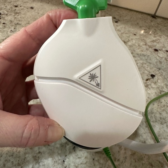 Turtle Beach Gaming Headset. White and green. Used a handful of times. - Picture 2 of 4
